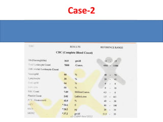 RBC Disorders - case studies | PDF