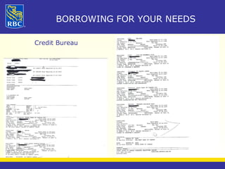 BORROWING FOR YOUR NEEDS 
Credit Bureau 
 