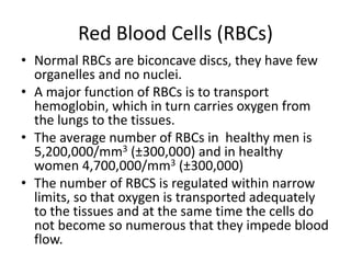 red blood cells counting hemocytometer Laboratory | PDF