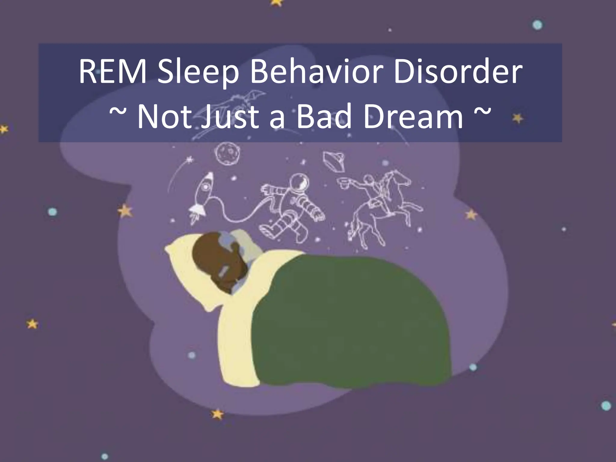 Rapid eye movement sleep behavior disorders PPT