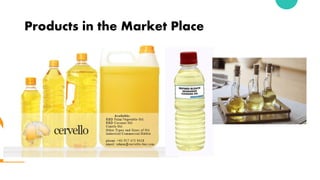 Products in the Market Place
 