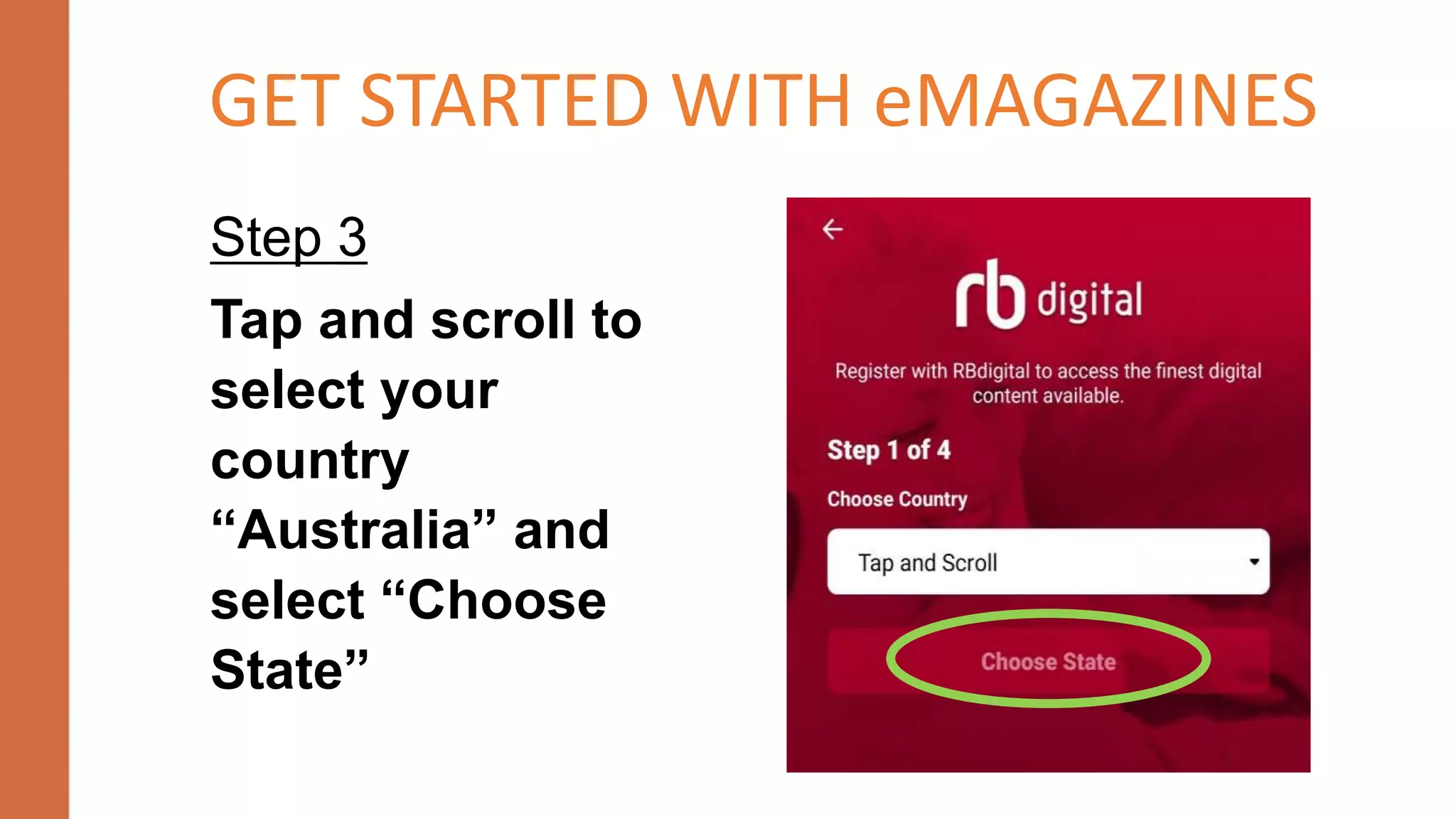 RB Digital Magazines Getting Started PPT
