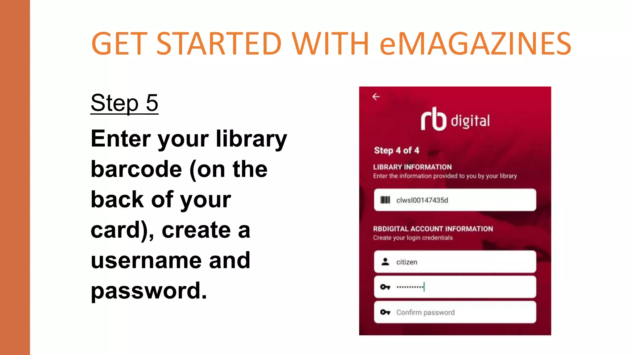 RB Digital Magazines Getting Started PPT