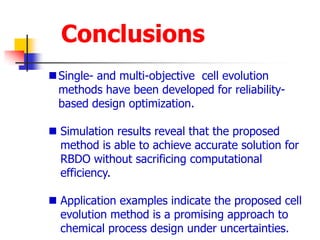 Reliability-Based Design Optimization Using a Cell Evolution Method ...