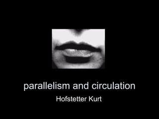 parallelism and circulation  Hofstetter Kurt 