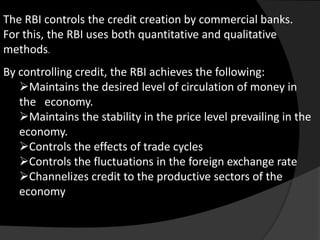 Reserve Bank Of India | PPTX