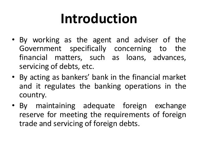 Role of rbi in forex market.ppt