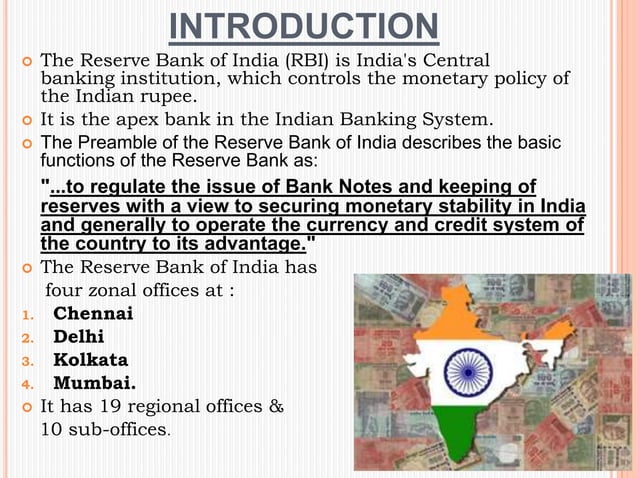 Role of RBI in Indian Banking System - ITT Presentation | PPTX ...