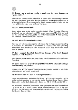 RBI 2016-17-112 Withdrawal of legal tender character of existing ` 500 ...