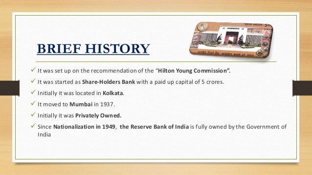 Reserve bank of India | PPTX