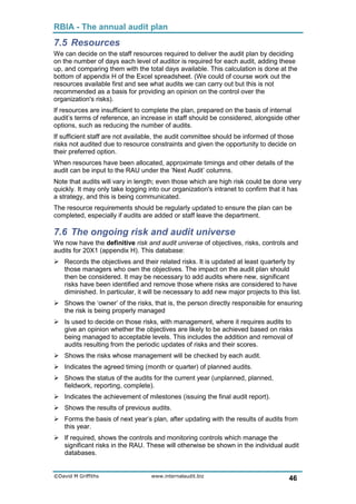 Internal auditing | PDF