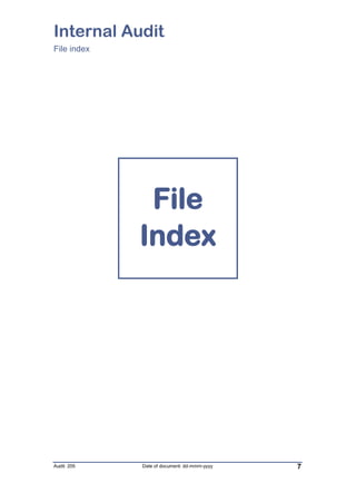 Internal Audit Manual | PDF