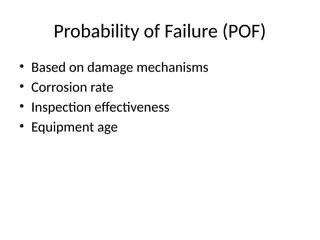 Comprehensive Risk-Based Inspection (RBI) Strategy Using API 581 for ...