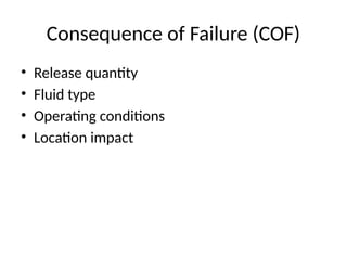 Comprehensive Risk-Based Inspection (RBI) Strategy Using API 581 for ...