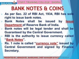 RBI Clean Note Policy, Detection of Counterfeit Notes & Note Refund ...