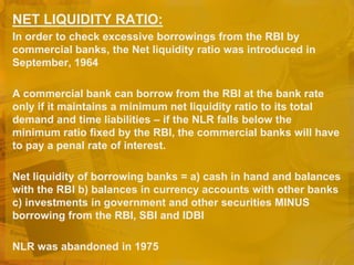 RBI Credit Control | PPTX