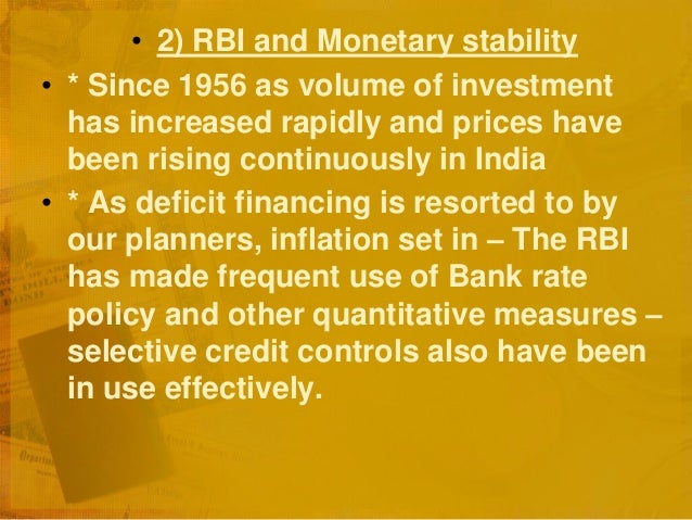 Rbi Credit Control Rbi Credit Control