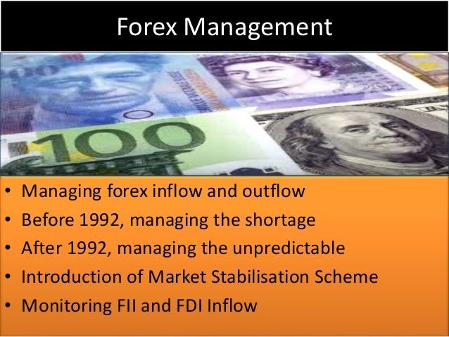 Forex management by rbi