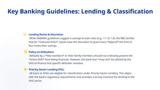 RBI Regulations for Self Help Groups (Detailed).pptx
