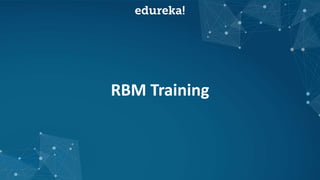 RBM Training
 
