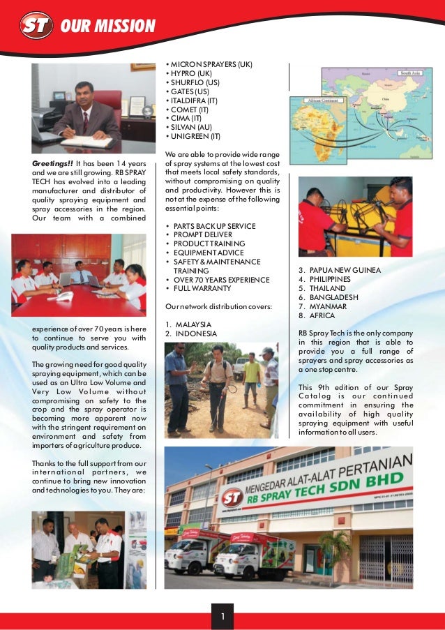 RB Spraytech Catalogue 2015