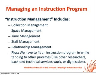 Designing an Effective Instruction Program | PDF