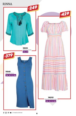 180121
Vestido Multicolor
CH, M, G, EG
$429
19045
Vestido Azul
CH, M, G, EG
$379
18502
Túnica Jade
CH, M
$249
9
 