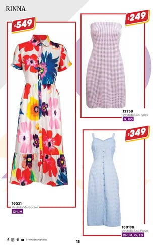 19021
Vestido Multicolor
CH, M
$549
180138
Vestido Azul Polvo
CH, M, G, EG
$349
12258
Vestido Lila, Ivory
G, EG
$249
15
 