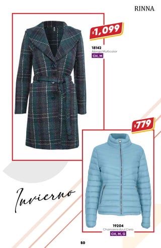 18142
Abrigo Multicolor
CH, M
$1,099
19204
Chamarra Azul Cielo
CH, M, G
$779
50
Invierno
 