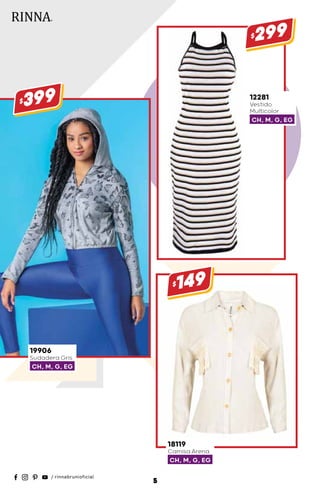 19906
Sudadera Gris
CH, M, G, EG
$399 12281
Vestido
Multicolor
CH, M, G, EG
$299
18119
Camisa Arena
CH, M, G, EG
$149
5
 