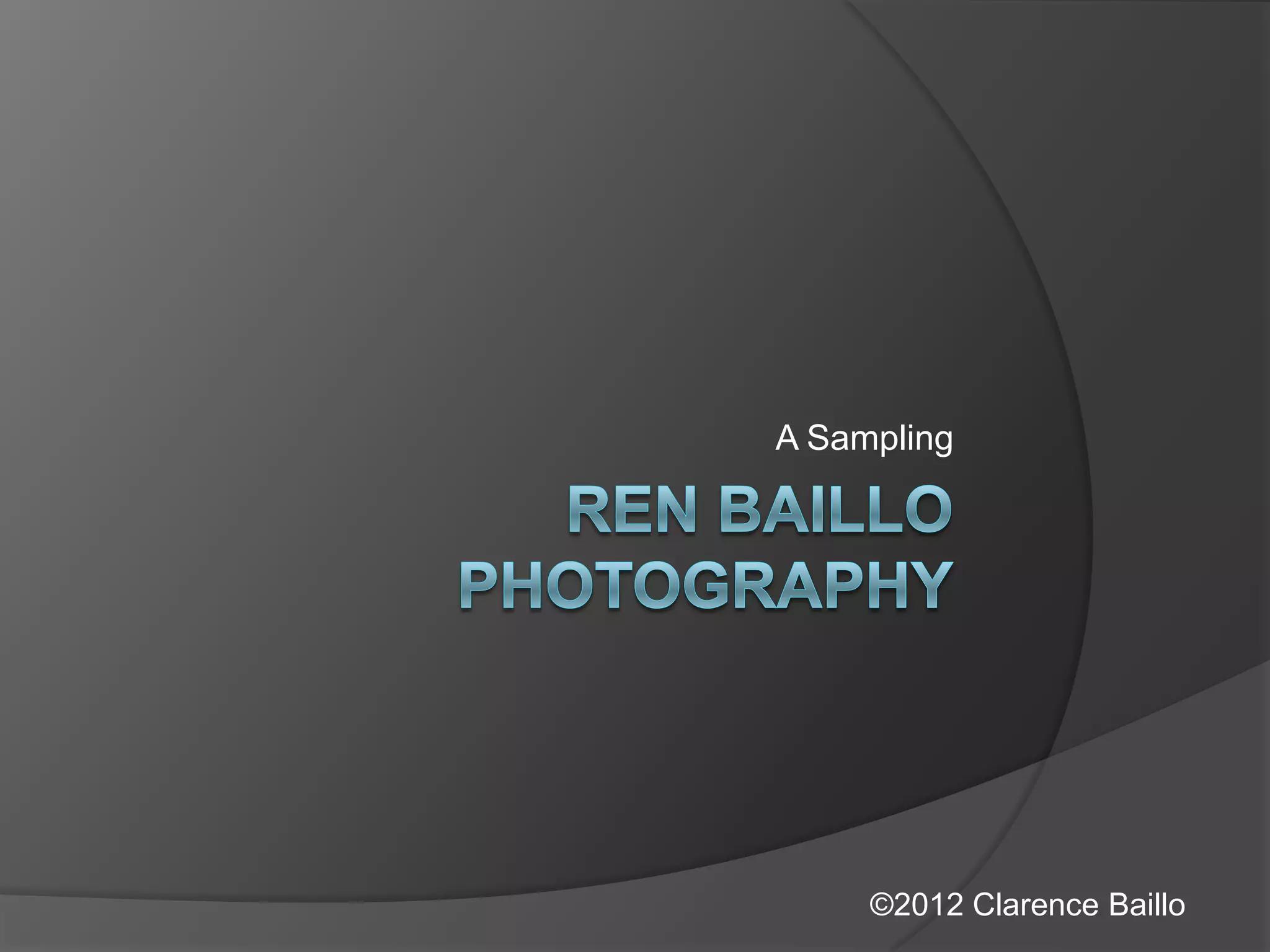 Ren Baillo Mini Portfolio | PPSX