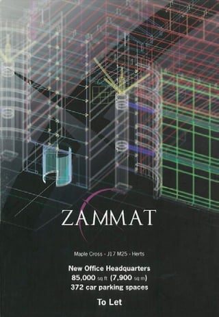 Zammat
Photoshopping CAD image from architects.
 