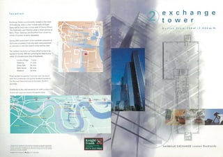 Exchange Tower
Layout, floor plans, maps and photoshop work.
 