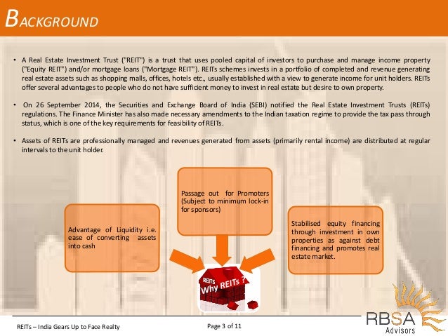 prospects of real estate investment trust These kind of real estate investment trusts invest in office buildings, warehouses, retail space and other kinds of commercial spaces. prospects of real estate investment trust These kind of real estate investment trusts invest in office buildings, warehouses, retail space and other kinds of commercial spaces.