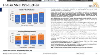 :: RBSA Research Report- Indian Steel Industry Analysis:: | PDF