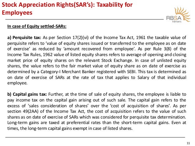 Taxability of employee stock options