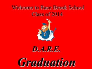 Welcome to Race Brook School
Class of 2014

D.A.R.E.

Graduation

 