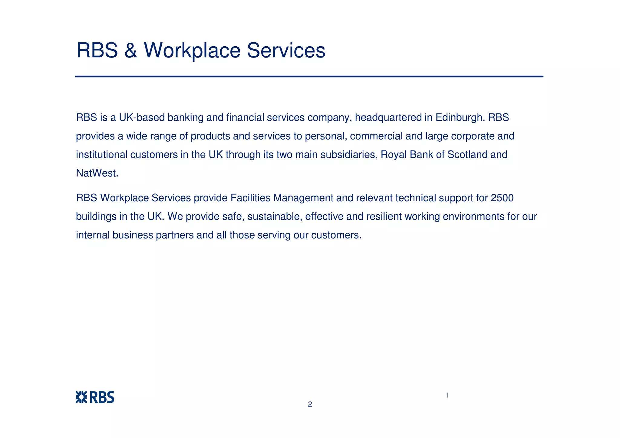 RBS on sustainable sourcing in Bristol PPT