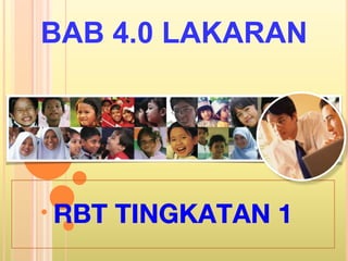 RBT TINGKATAN 1
BAB 4.0 LAKARAN
 