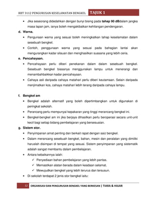 Rbt 3112 pengurusan keselamatan bengkel | PDF