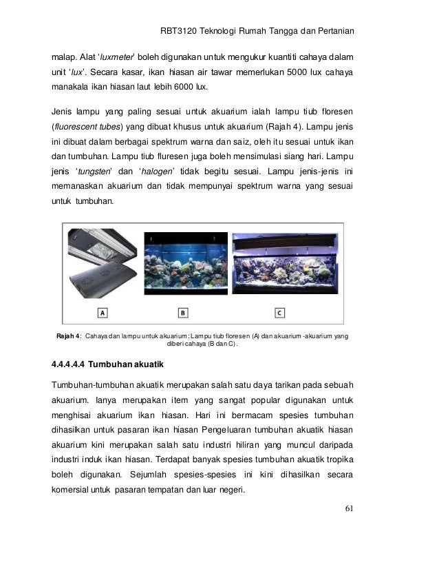 Rbt3120 murni gold course modul  jahitan pertanian 