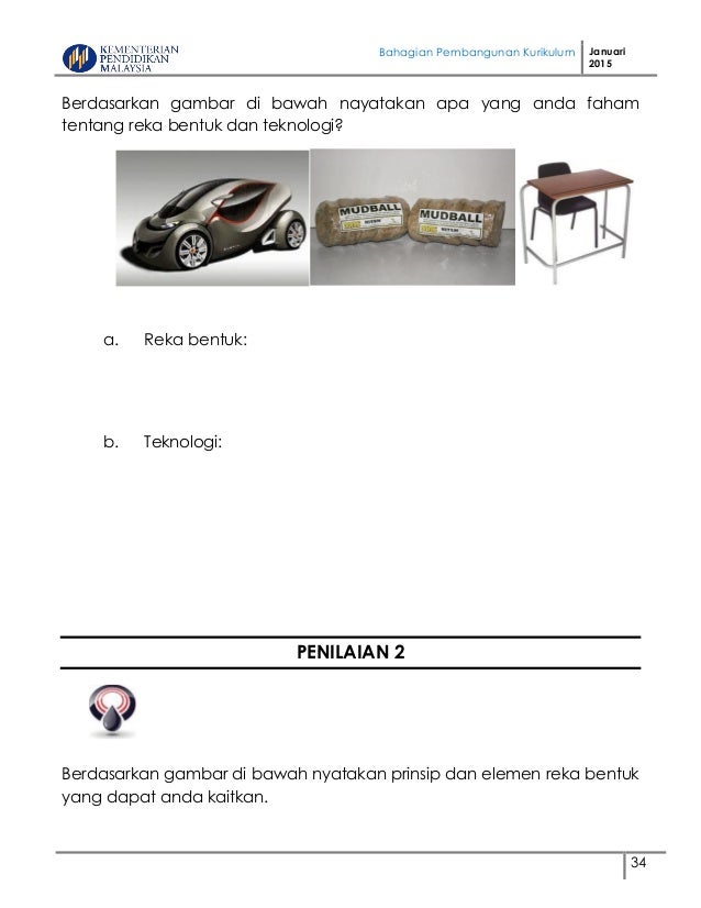 Melukis Gambar Berdasarkan Prinsip Reka Bentuk : Dokumentasi projek