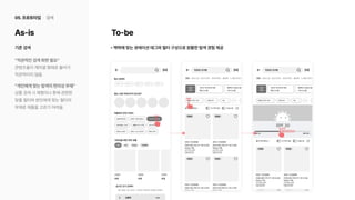 UX 아카데미 오픈프로젝트 [ 올리브영 - UX/UI 개선]