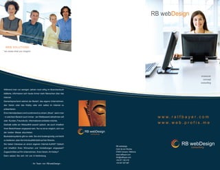 RB webDesign TriFolder