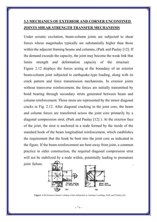 Modeling and Analysis of Retrofitted Exterior RC Beam Column Joint | PDF