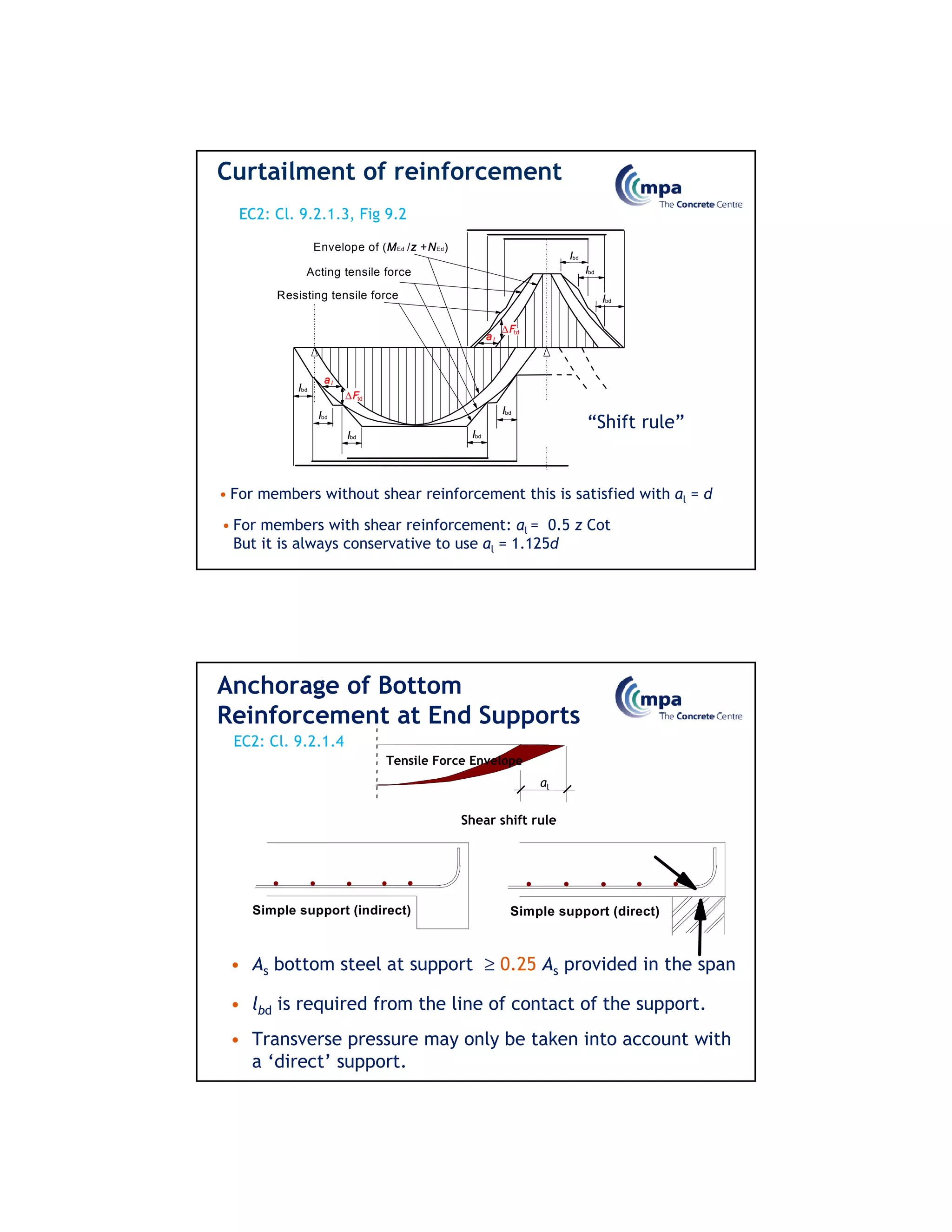 Rc detailing-to-ec2 | PDF