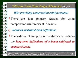RC-I Chapter 3 (Design of Reinforced Concrete Beam).pptx
