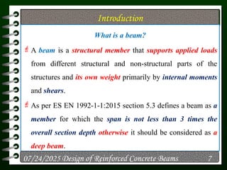 RC-I Chapter 3 (Design of Reinforced Concrete Beam).pptx