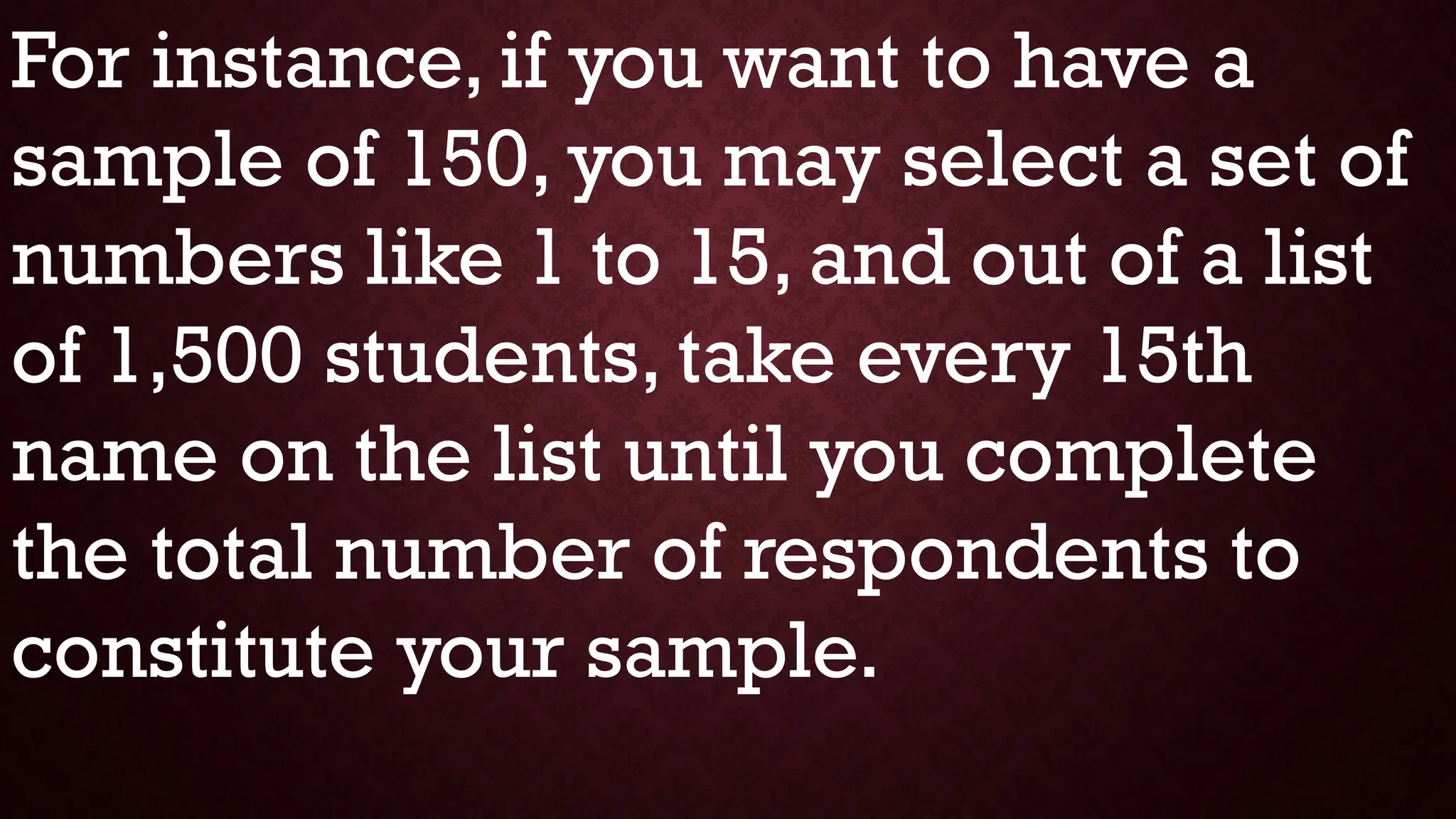 Rc 04 Sampling Procedure And Sample Pptx