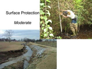 Bank Erosion (BEHI)Meander Width RatioMWR = Wblt / WbkfWblt = Belt WidthWbkf = Bankfull Width of Riffle Cross-SectionWbkfWblt